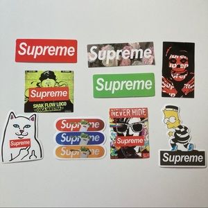 Supreme Stickers